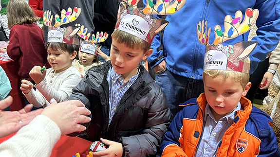 STHS helps light up the holidays on Koop Drive